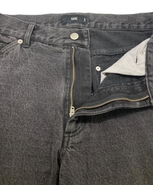 HARE（ハレ）HARE (ハレ) スタッズデニムパンツ ブラック サイズ:Sの古着・服飾アイテム