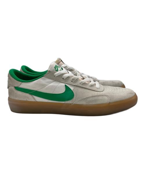 NIKE SB（ナイキエスビー）NIKE SB (ナイキエスビー) HERITAGE VULC ホワイト×グリーン サイズ:27の古着・服飾アイテム