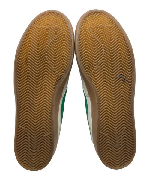 NIKE SB（ナイキエスビー）NIKE SB (ナイキエスビー) HERITAGE VULC ホワイト×グリーン サイズ:27の古着・服飾アイテム