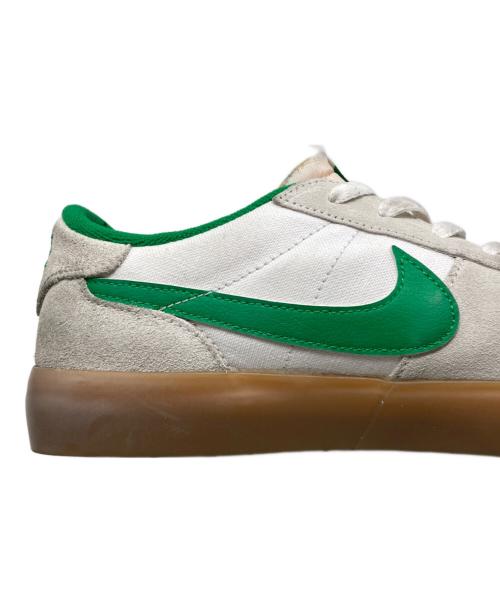 NIKE SB（ナイキエスビー）NIKE SB (ナイキエスビー) HERITAGE VULC ホワイト×グリーン サイズ:27の古着・服飾アイテム