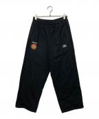 SUPREME×UMBROシュプリーム×アンブロ）の古着「Cotton Ripstop Track Pant」｜ブラック