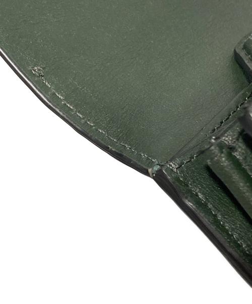 Kate Spade（ケイトスペード）Kate Spade (ケイトスペード) ニコラツイストロックフラップコンチネンタルウォレット グリーンの古着・服飾アイテム