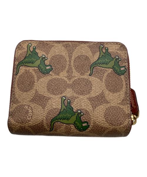 COACH（コーチ）COACH (コーチ) レキシープリントビルフォードウォレット ブラウンの古着・服飾アイテム