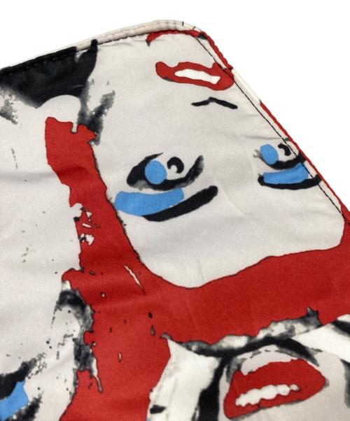 MARC JACOBS（マークジェイコブス）MARC JACOBS (マークジェイコブス) マルチプリントトートバッグ レッドの古着・服飾アイテム