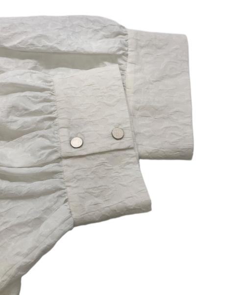 MOGA（モガ）MOGA (モガ) フクレJQブラウス ホワイト サイズ:Fの古着・服飾アイテム