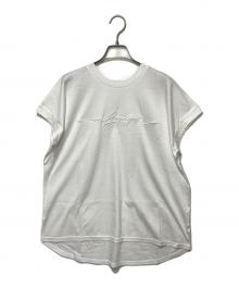 L'EQUIPE（レキップ）の古着「立体ロゴTシャツ」｜ホワイト