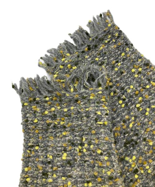 MOGA（モガ）MOGA (モガ) ミックスツイード調カーディガン グレー サイズ:Fの古着・服飾アイテム