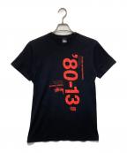stussyステューシー）の古着「プリントTシャツ」｜ブラック