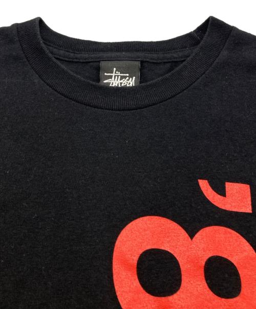 stussy（ステューシー）stussy (ステューシー) プリントTシャツ ブラック サイズ:Sの古着・服飾アイテム