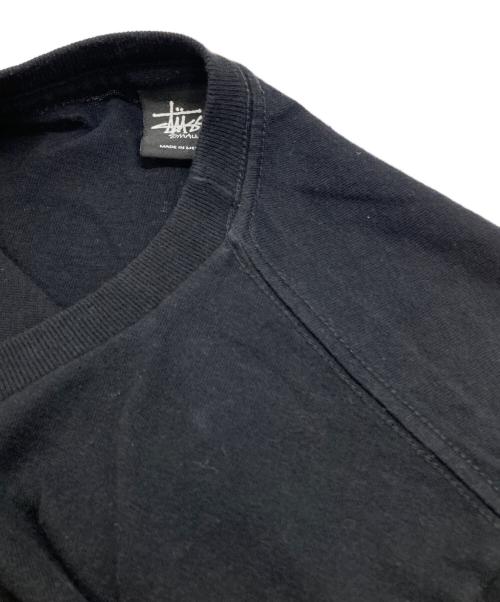 stussy（ステューシー）stussy (ステューシー) プリントTシャツ ブラック サイズ:Sの古着・服飾アイテム