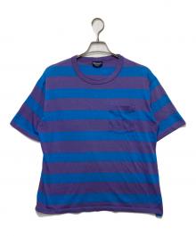 wentworth（ウェントワース）の古着「ボーダーTシャツ」｜ブルー×パープル