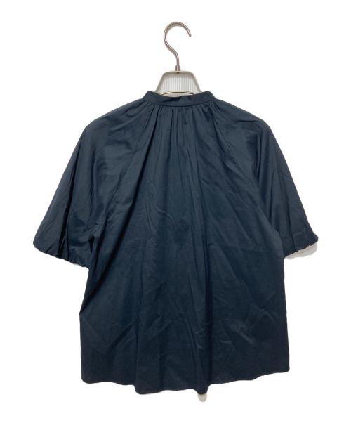 TOMORROW LAND collection（トゥモローランドコレクション）TOMORROW LAND collection (トゥモローランドコレクション) 半袖ブラウス ネイビー サイズ:36の古着・服飾アイテム