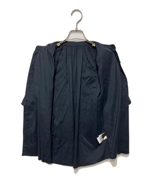 TOMORROW LAND collection（トゥモローランドコレクション）TOMORROW LAND collection (トゥモローランドコレクション) 半袖ブラウス ネイビー サイズ:36の古着・服飾アイテム