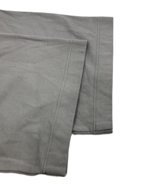 LACOSTE（ラコステ）LACOSTE (ラコステ) リラックスフィットモックネックハーフスリーブTシャツ グレー サイズ:38の古着・服飾アイテム