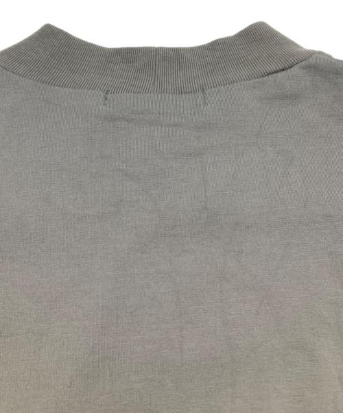 LACOSTE（ラコステ）LACOSTE (ラコステ) リラックスフィットモックネックハーフスリーブTシャツ グレー サイズ:38の古着・服飾アイテム