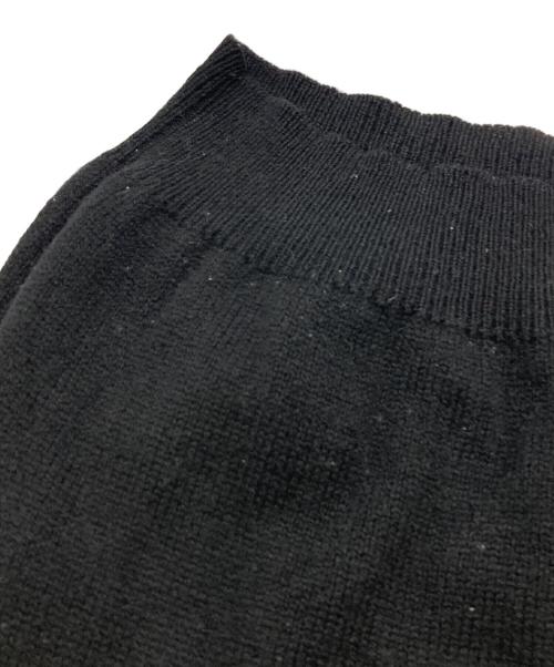 PINK HOUSE（ピンクハウス）PINK HOUSE (ピンクハウス) パッチロゴニット ブラック サイズ:36の古着・服飾アイテム