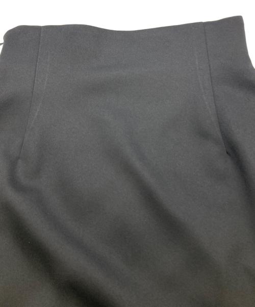 Whim Gazette（ウィムガゼット）Whim Gazette (ウィムガゼット) ダブルサテンボリュームスカート ブラック サイズ:F 未使用品の古着・服飾アイテム