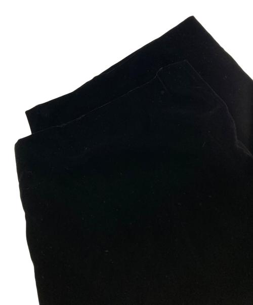 UNITED ARROWS（ユナイテッドアローズ）UNITED ARROWS (ユナイテッドアローズ) ベルベット オーバーオール ブラック サイズ:36 未使用品の古着・服飾アイテム