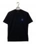 THE NORTH FACE（ザ ノース フェイス）の古着「ショートスリーブジオスクエアロゴティー」｜ブラック