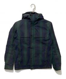 THE NORTH FACE BLACK LABEL（ザ・ノースフェイス ブラックレーベル）の古着「フーデッドジャケット」｜ネイビー×グリーン