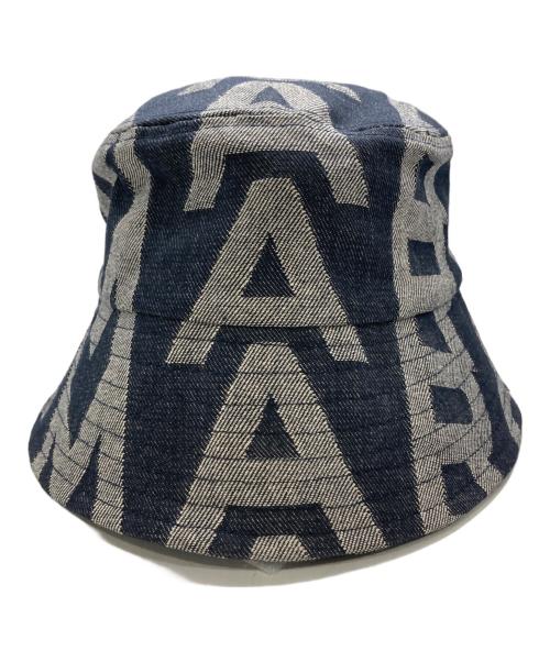 MARC JACOBS（マークジェイコブス）MARC JACOBS (マークジェイコブス) モノグラムバケットハット インディゴ サイズ:XS/Sの古着・服飾アイテム