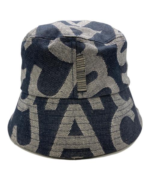 MARC JACOBS（マークジェイコブス）MARC JACOBS (マークジェイコブス) モノグラムバケットハット インディゴ サイズ:XS/Sの古着・服飾アイテム