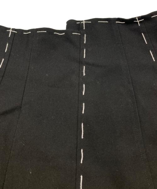 Ameri（アメリ）Ameri (アメリ) ステッチパネルスカート ブラック サイズ:Sの古着・服飾アイテム