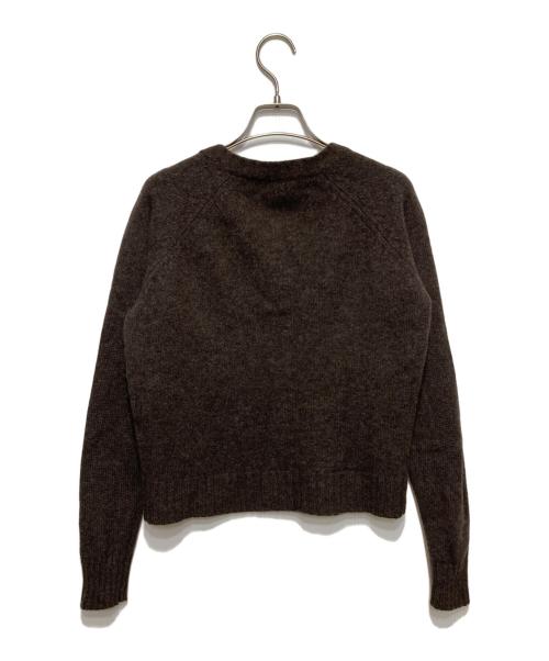 A.P.C.（アーペーセー）A.P.C. (アーペーセー) ラグランニット ブラウン サイズ:Lの古着・服飾アイテム