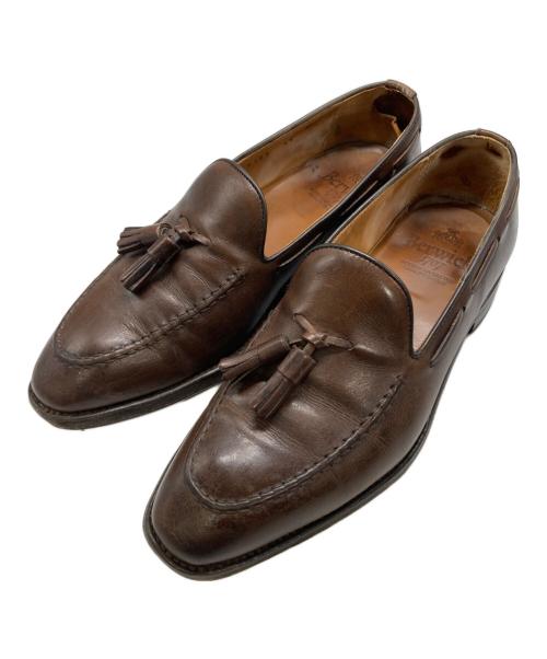 berwick（バーウィック）berwick (バーウィック) タッセルローファー ブラウン サイズ:5 1/2の古着・服飾アイテム