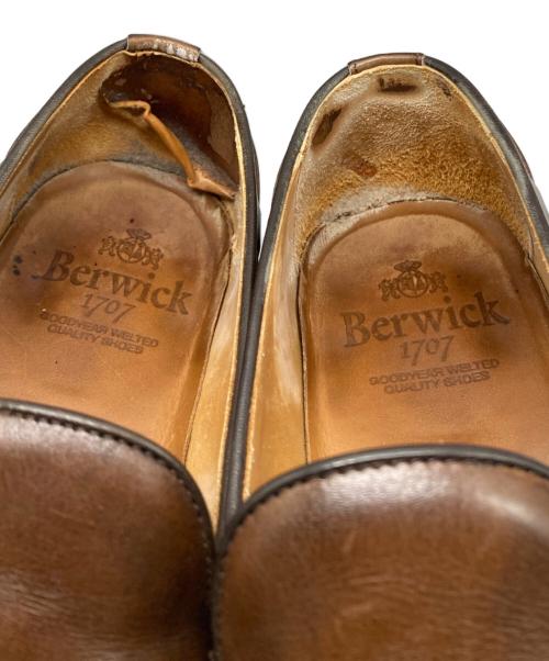 berwick（バーウィック）berwick (バーウィック) タッセルローファー ブラウン サイズ:5 1/2の古着・服飾アイテム