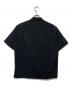 BEAUTY&YOUTH (ビューティーアンドユース) ウーステッド フォルム ショートスリーブ シャツ ブラック サイズ:S：5000円