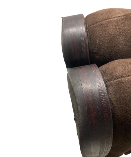 Jalan Sriwijaya（ジャランスリウァヤ）Jalan Sriwijaya (ジャランスリウァヤ) green label relaxing (グリーンレーベルリラクシング) 別注スウェードモンクストラップシューズ ブラウン サイズ:38の古着・服飾アイテム