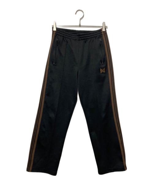 Needles（ニードルズ）Needles (ニードルズ) EDIFICE (エディフィス) 別注TRACK PANT ブラック×ブラウン サイズ:XSの古着・服飾アイテム