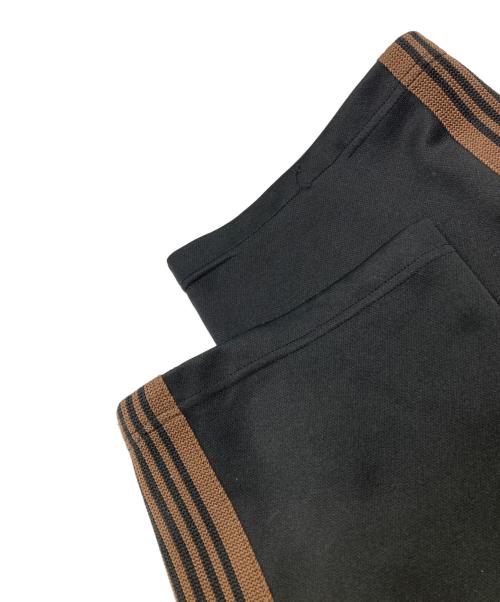 Needles（ニードルズ）Needles (ニードルズ) EDIFICE (エディフィス) 別注TRACK PANT ブラック×ブラウン サイズ:XSの古着・服飾アイテム