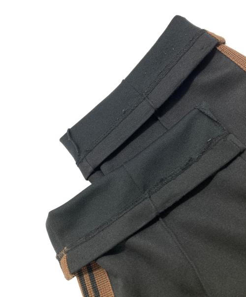 Needles（ニードルズ）Needles (ニードルズ) EDIFICE (エディフィス) 別注TRACK PANT ブラック×ブラウン サイズ:XSの古着・服飾アイテム