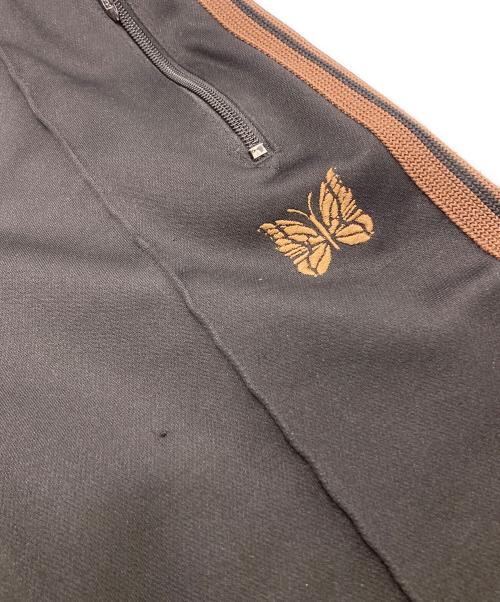 Needles（ニードルズ）Needles (ニードルズ) EDIFICE (エディフィス) 別注TRACK PANT ブラック×ブラウン サイズ:XSの古着・服飾アイテム