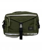 PORTERポーター）の古着「ボディーバッグ」｜オリーブ