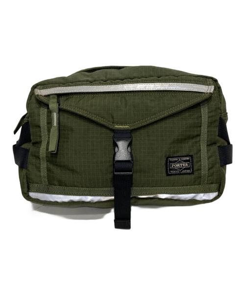 PORTER（ポーター）PORTER (ポーター) ボディーバッグ オリーブの古着・服飾アイテム