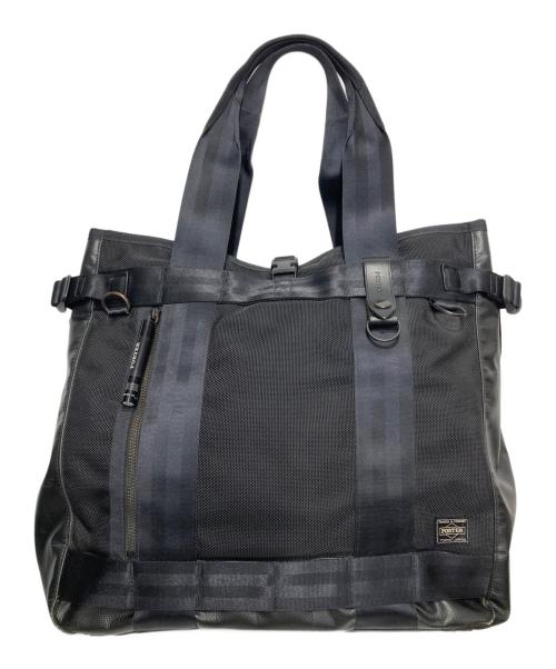 PORTER（ポーター）PORTER (ポーター) TOTE BAG ブラックの古着・服飾アイテム