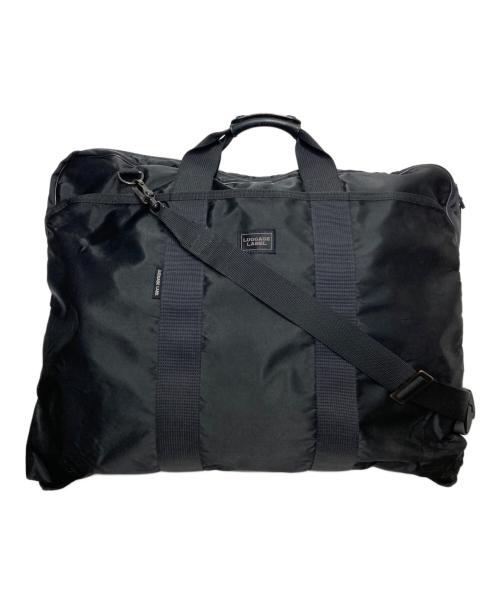 LUGGAGE LABEL（ラゲッジ レーベル）LUGGAGE LABEL (ラゲッジ レーベル) ガーメントケース ブラックの古着・服飾アイテム
