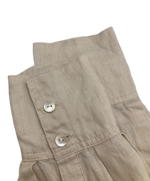 JOURNAL STANDARD（ジャーナルスタンダード）JOURNAL STANDARD (ジャーナルスタンダード) Northernリネンスタンドカラーシャツ ベージュ サイズ:-の古着・服飾アイテム