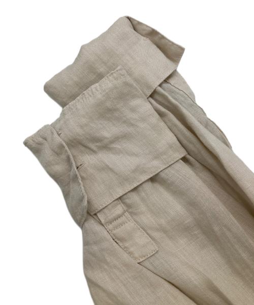 JOURNAL STANDARD（ジャーナルスタンダード）JOURNAL STANDARD (ジャーナルスタンダード) Northernリネンスタンドカラーシャツ ベージュ サイズ:-の古着・服飾アイテム