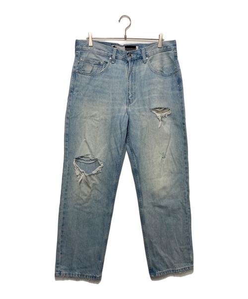LEVI'S（リーバイス）LEVI'S (リーバイス) ダメージデニムパンツ ブルー サイズ:W34 L32の古着・服飾アイテム