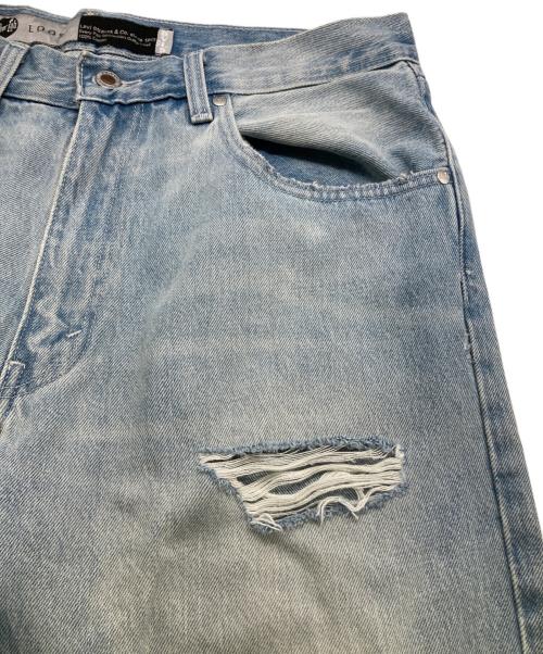 LEVI'S（リーバイス）LEVI'S (リーバイス) ダメージデニムパンツ ブルー サイズ:W34 L32の古着・服飾アイテム