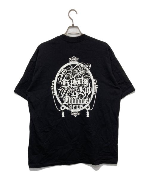 BUDSPOOL（バッズプール）BUDSPOOL (バッズプール) 舐達麻 (ナメダルマ) コラボHARDEST MAGAZINE Tシャツ ブラック サイズ:XXLの古着・服飾アイテム