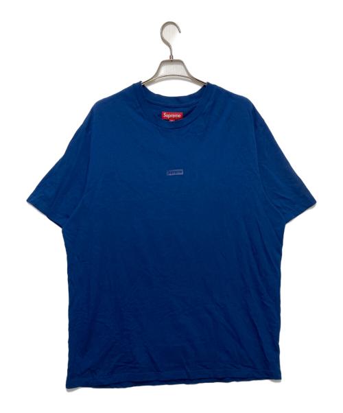 SUPREME（シュプリーム）SUPREME (シュプリーム) Overprint Small Box S/S TOP ブルー サイズ:XXLの古着・服飾アイテム
