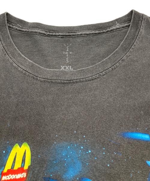 Travis Scott（トラヴィススコット）Travis Scott (トラヴィス・スコット) cactus jack (カクタス・ジャック) LIVE FROM UTOPIA T-Shirt グレー サイズ:XXLの古着・服飾アイテム