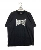 stussyステューシー）の古着「CHAMPION TEE」｜ブラック