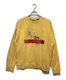 ANDERSSON BELL（アンダーソンベル）の古着「プリントスウェット」｜イエロー