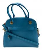 FURLAフルラ）の古着「2WAYバッグ」｜スカイブルー